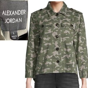 ALEXANDER JORDAN Women's Utility Jacket Size L